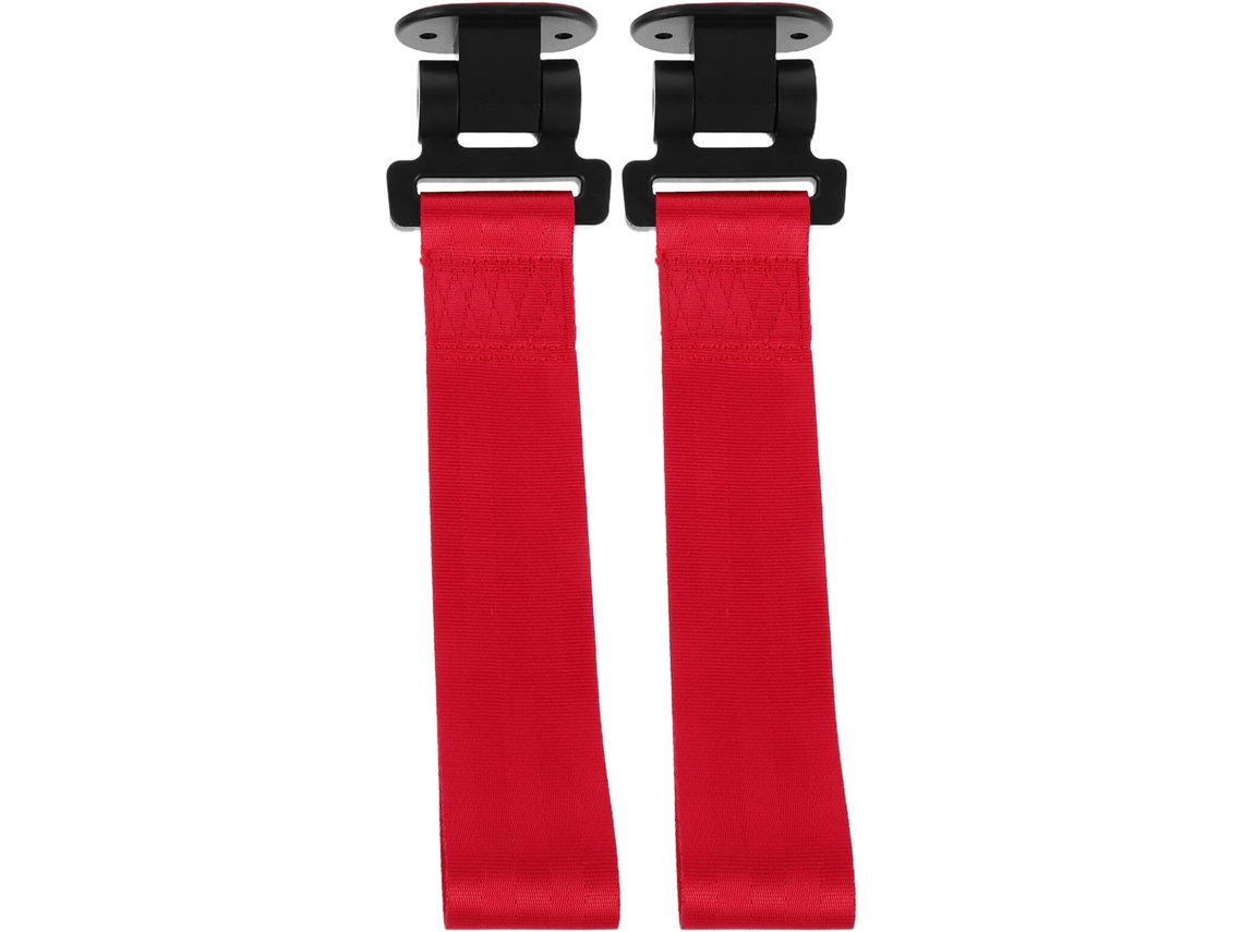 Cintas De Reboque Decorativas Vermelhas Em Nylon Resistente Às Intempéries