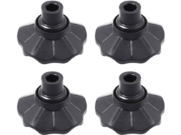 Protetores De Chão Para Pés Cadeiras Keenso, Tampas Antiderrapantes De Plástico Pom 13mm, 14mm, 15mm E 16mm Para