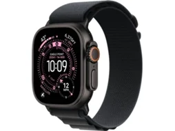 APPLE Watch Ultra 3 GPS + Cellular 49 mm Titânio Preto com Loop Alpine Preto (Tamanho M)