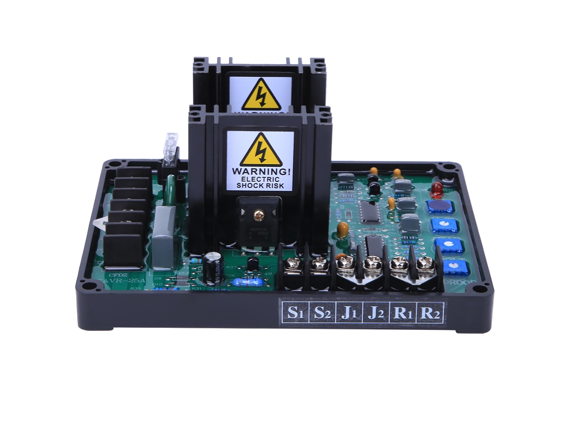 Regulador automático de tensão (AVR) GAVR 25A para gerador monofásico