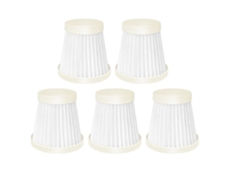 Kit com 5 Filtros Hepa de Reposição para Aspirador Robô Mixiaobai Lf, 12 BRILVIBERA
