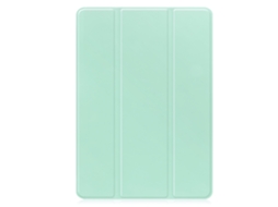 Capa Para Samsung Galaxy Tab S9 Plus Sm-x810 12.4 Polegadas Com Ranhura Para Caneta Verde Menta