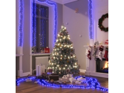 Vidaxl Cordão De Luzes Agrupadas 1000 Luzes Led Pvc Azul