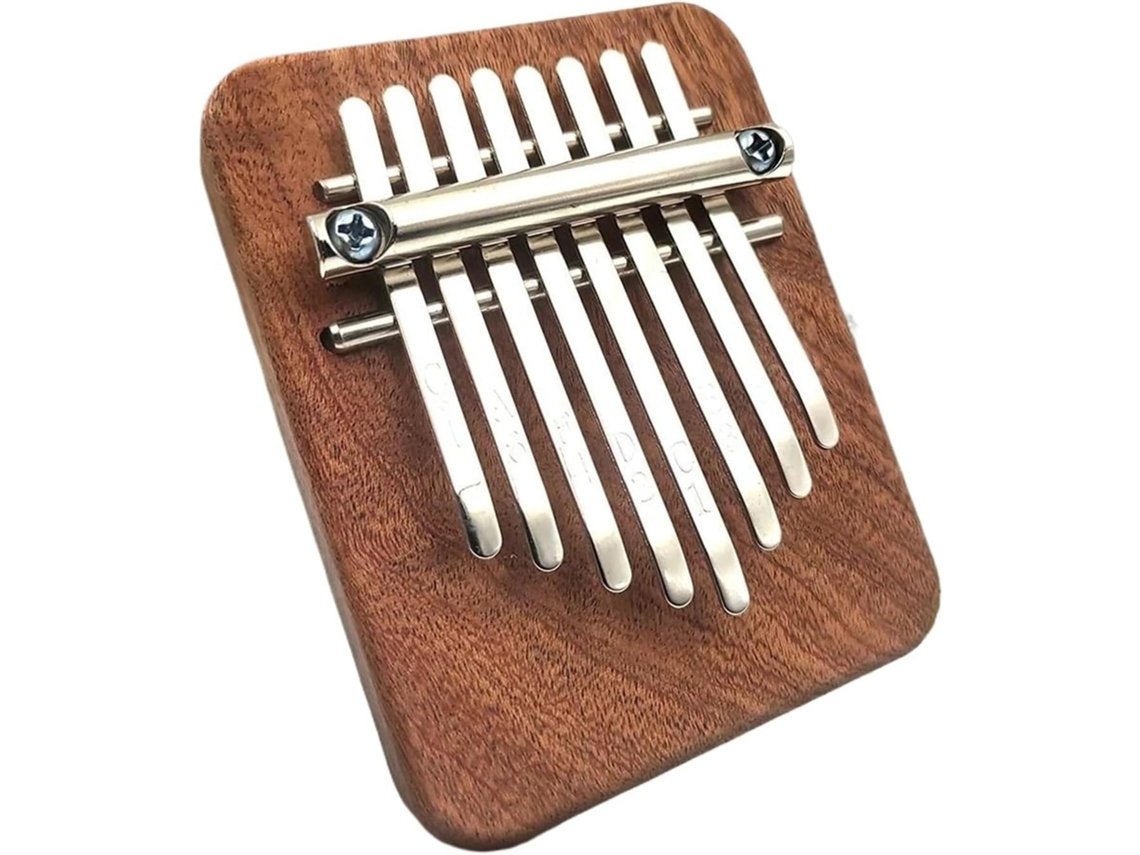 Kalimba, Um Piano De Polegar Com 8 Teclas De Madeira