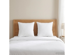 Vidaxl Almofada 2 Unid. 65 X 65 Cm Lã Australiana Branco