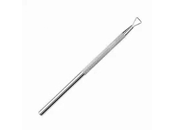 Raspador De Gel Para Unhas Em Aço Inoxidável - Puxador De Cutícula Profissional Para Manicure E Pedicure (12.4cm)