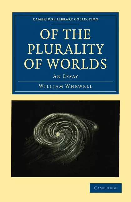 Livro Of The Plurality Of Worlds De William Whewellw (inglês)