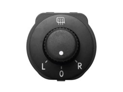 Interruptor De Espejo Retrovisor Para Polo 2010-2019 6r1959565f 6r1959565a Plástico Negro Nuevo Negro