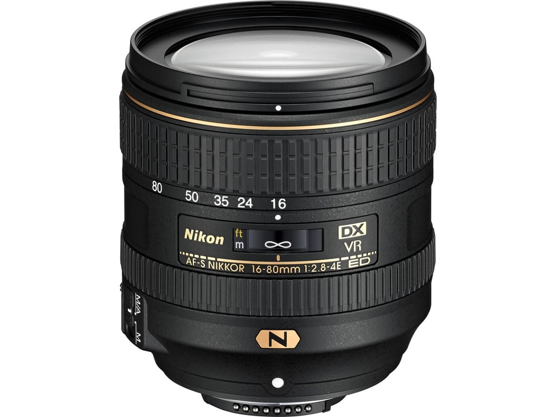 Objetiva Nikon AF-S DX 16-80mm f/2.8-4E ED VR (Encaixe: Nikon F