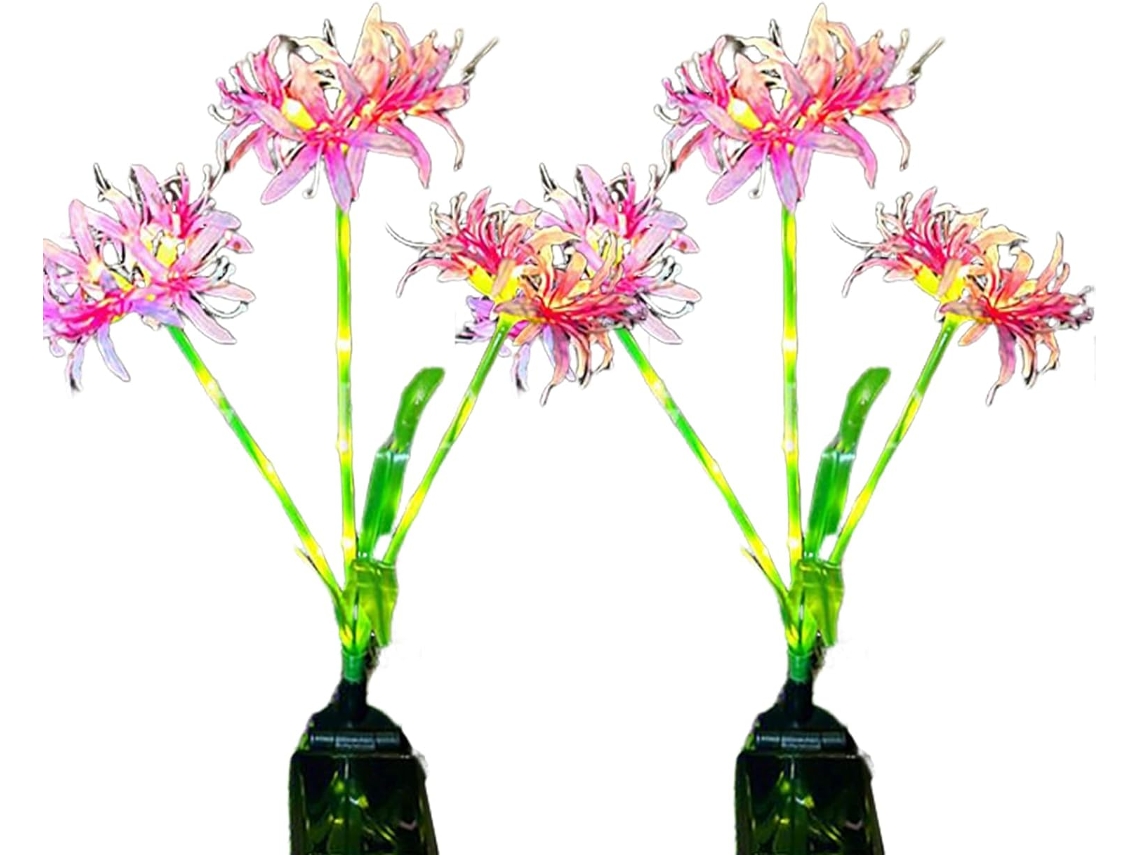 Luminárias Solares De Jardim | Luminárias Solares De Caminho À Prova Dágua | Conjunto De 2 Acessóri Gokoco