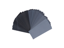 Conjunto De Lixas Para Polimento E Desbaste, Grãos 120 A 3000, À Prova Dágua, Com 42 Peças. Aquaforge