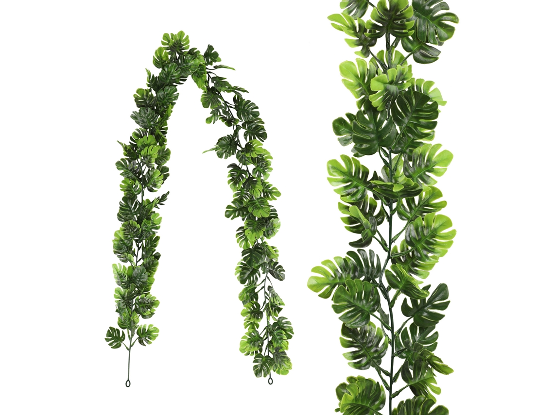 Vinha Artificial Monstera Comprimento Aprox 178cm