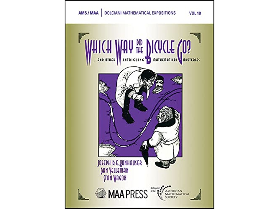 Livro Which Way Did the Bicycle Go? de Joseph D E Konhauser, Dan Velleman et al. (Inglês)