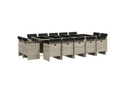 Garden Dining Set, Garden Dining Sets Vidaxl Cinzeto Rattan / Vime (n/a)