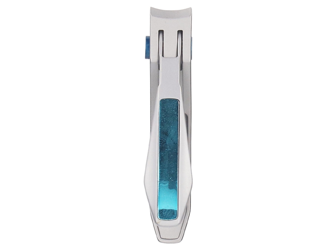Tesoura De Unhas De Aço Inoxidável Com Abertura Larga Para Unhas Grossas, Ideal Para Idosos, Azul