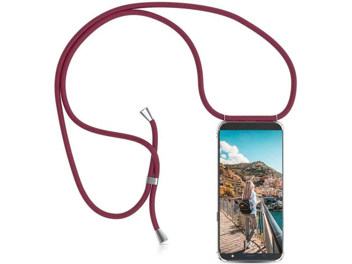 Capa Samsung Galaxy J7 2018 HONGWE. Com corda Transparente
