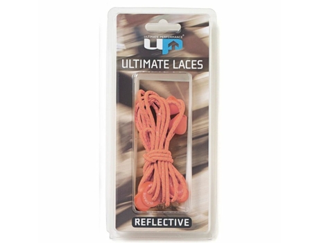 Cordones Elasticos Running_unisex_ Coral Rojo Unica