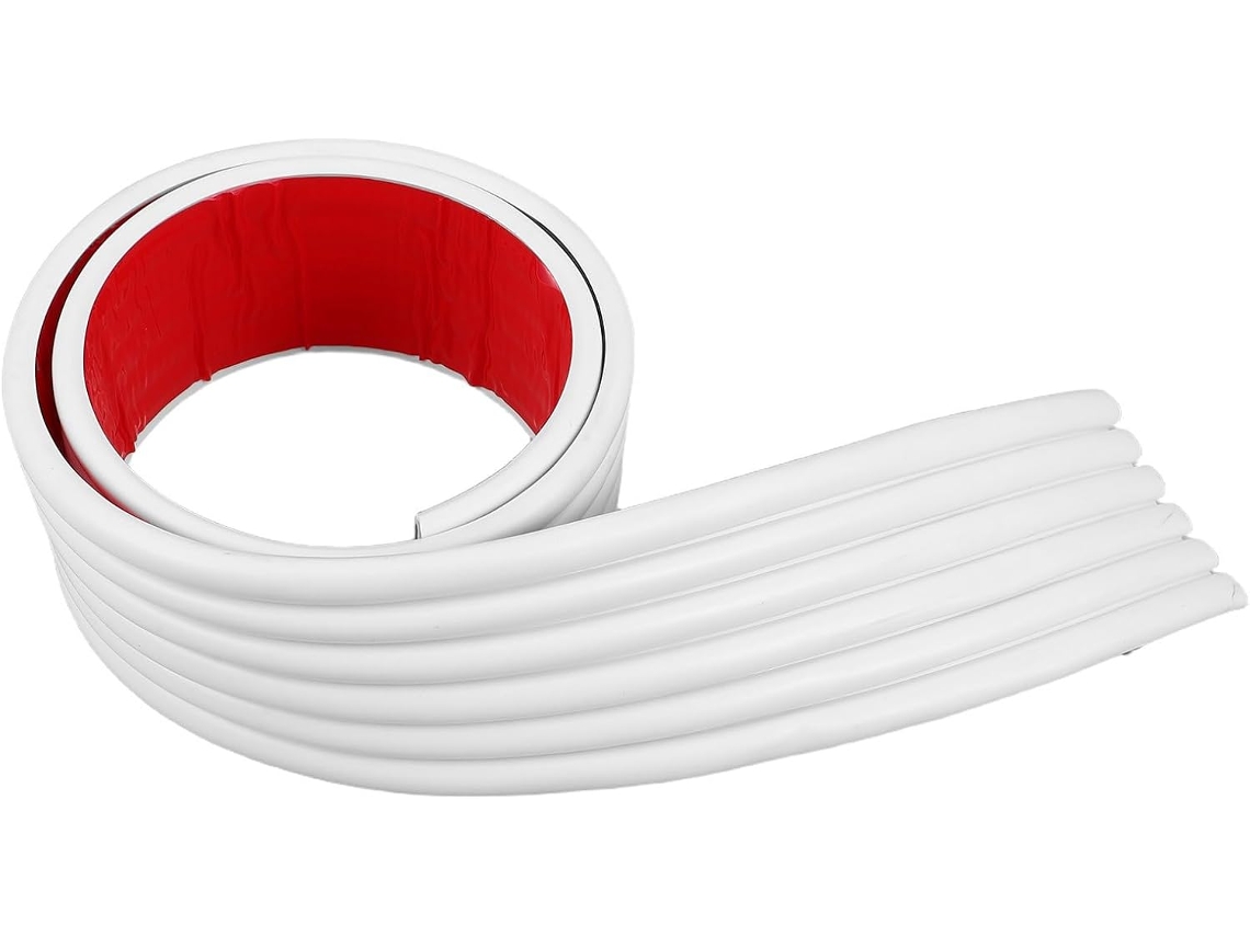 Fita De Proteção De Parede Autoadesiva Em Pvc Branco Para Portas De Carros