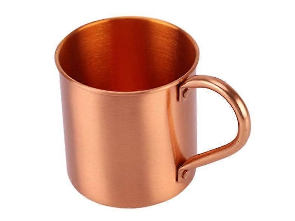 Caneca De Cobre Puro Com Alça Reta Para Esportes Aquaforge
