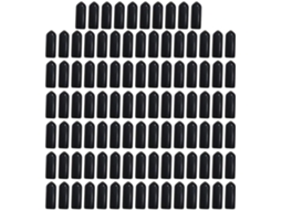 Estaca De Chão Com Capa Borracha Pvc Para Estacas Barraca, Cabeça Protetora De 26x 8mm, Para Camping, Trilhas E
