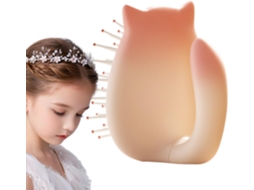 Escova De Cabelo Infantil, 7, 1x 7, 8cm, Pente Com Almofada De Ar, Cerdas Antiestáticas, Massageador De Couro Cabeludo