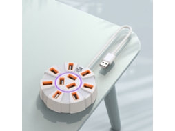 Hub USB 3.0 de alta velocidade Hotu, estação de encaixe, portátil, casa, STELASPLEN