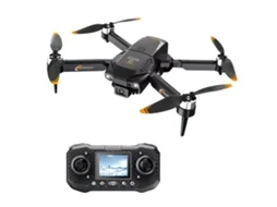 Drone Klack F205 com câmera dupla 4K HD – Controle remoto com tela, motor sem escovas, WiFi FPV e rotação de 360°