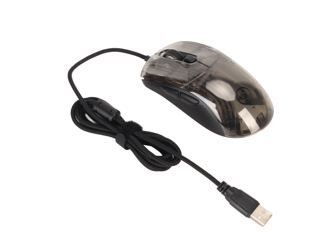 Mouse Gamer Com Fio Rgb, Dpi Ajustável E Programável