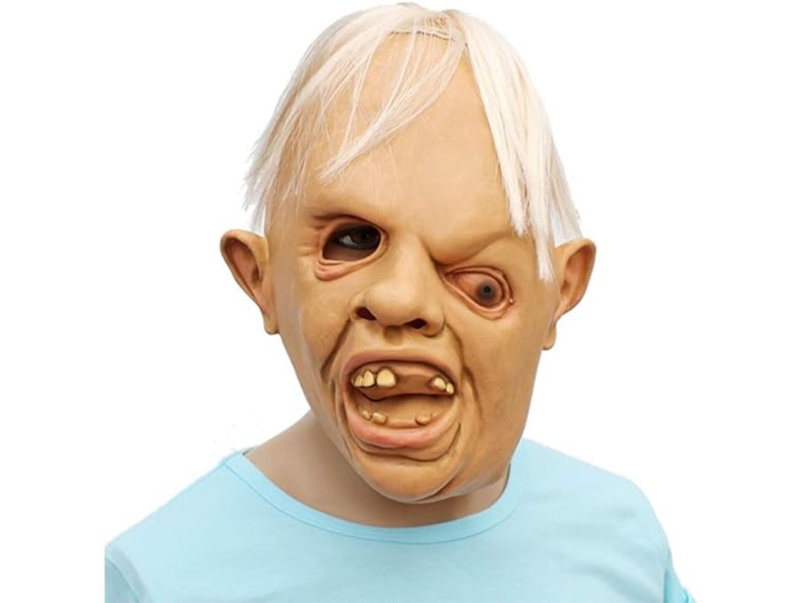 2026 máscara de Perezoso Aterradora Hecha de Látex para Halloween, Fiestas de Disfraces Y Maquillaje.