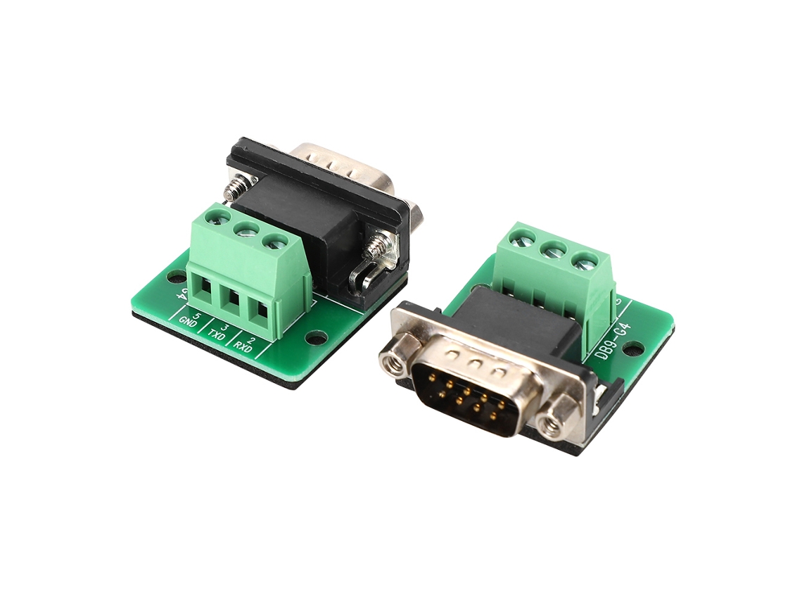 Laxiscreed Adaptador Terminal A Para Db9-g4 Com Pino Masculino E Passo De 5.0mm