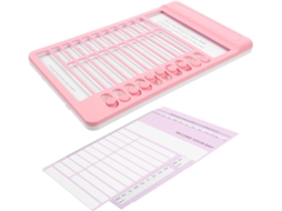 Quadro De Planejamento Para Estudantes De Plástico Rose Personalização De Tarefas E Definição De Objetivos