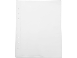 Pastas transparentes A5 em PVC com 20 divisórias reutilizáveis e multifuncionais para proteger folhas, camadas práticas.