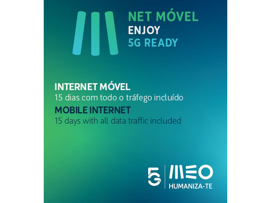 CartÃ£o Internet MÃ³vel BL MEO Enjoy