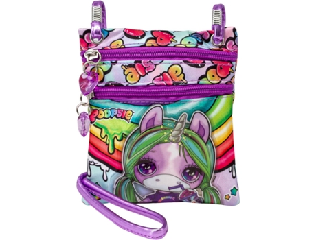 Bolsa POOPSIE SLIME SURPRISE Rainbow de Ombro Action Vertical (Multicor - 18x15.5x1cm)