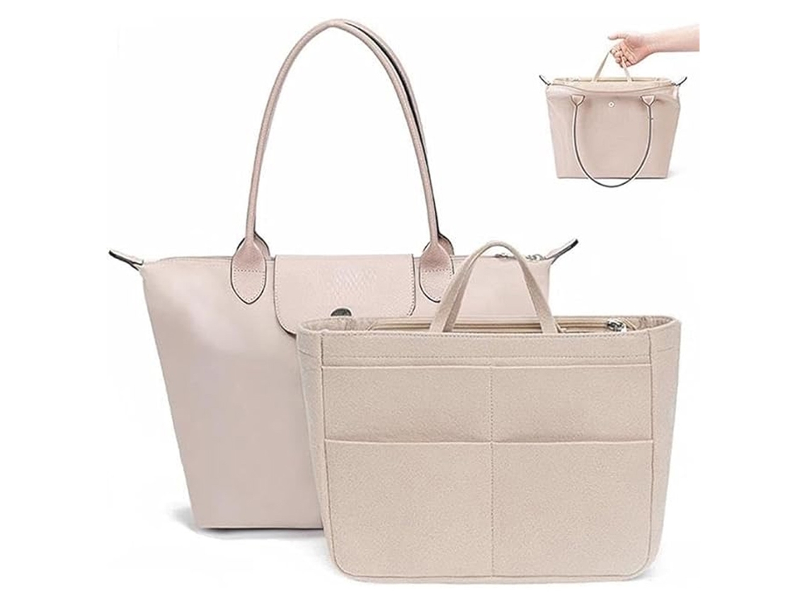 Bolsa de Feltro AQUAFORGE, 3 tamanhos, para itens de viagem, carteiras, acessórios