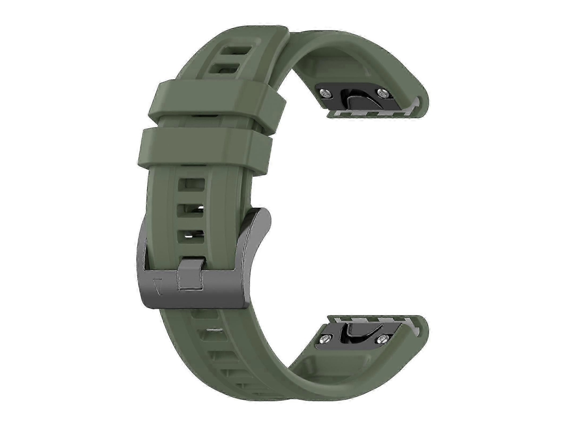 Pulseira De Silicone Durável De Substituição Compatível Com O Smartwatch Garmin Fenix ​​6 Pro.