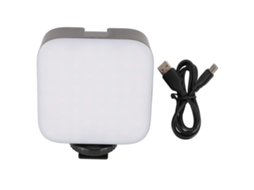 Luz De Relleno Para Teléfono Con Brillo Ajustable Recargable, Luz Para Selfie Y Video De Teléfono