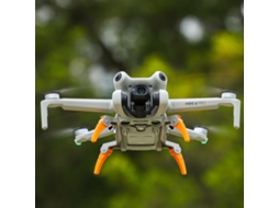 Cinzasunnylife Pernas de Pouso Dobráveis ​​e Extensíveis com Ajuste de Altura para Drone Quadricóptero Dji Mini 4 Pro Rc MDUG