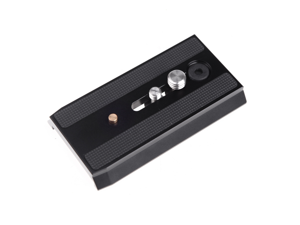 Placa De Liberación Rápida Deslizante 501pl Com Parafusos 1/4"-20 E 3/8" Para Manfrotto 501hdv 503hdv 701hdv Mh055m0-q5