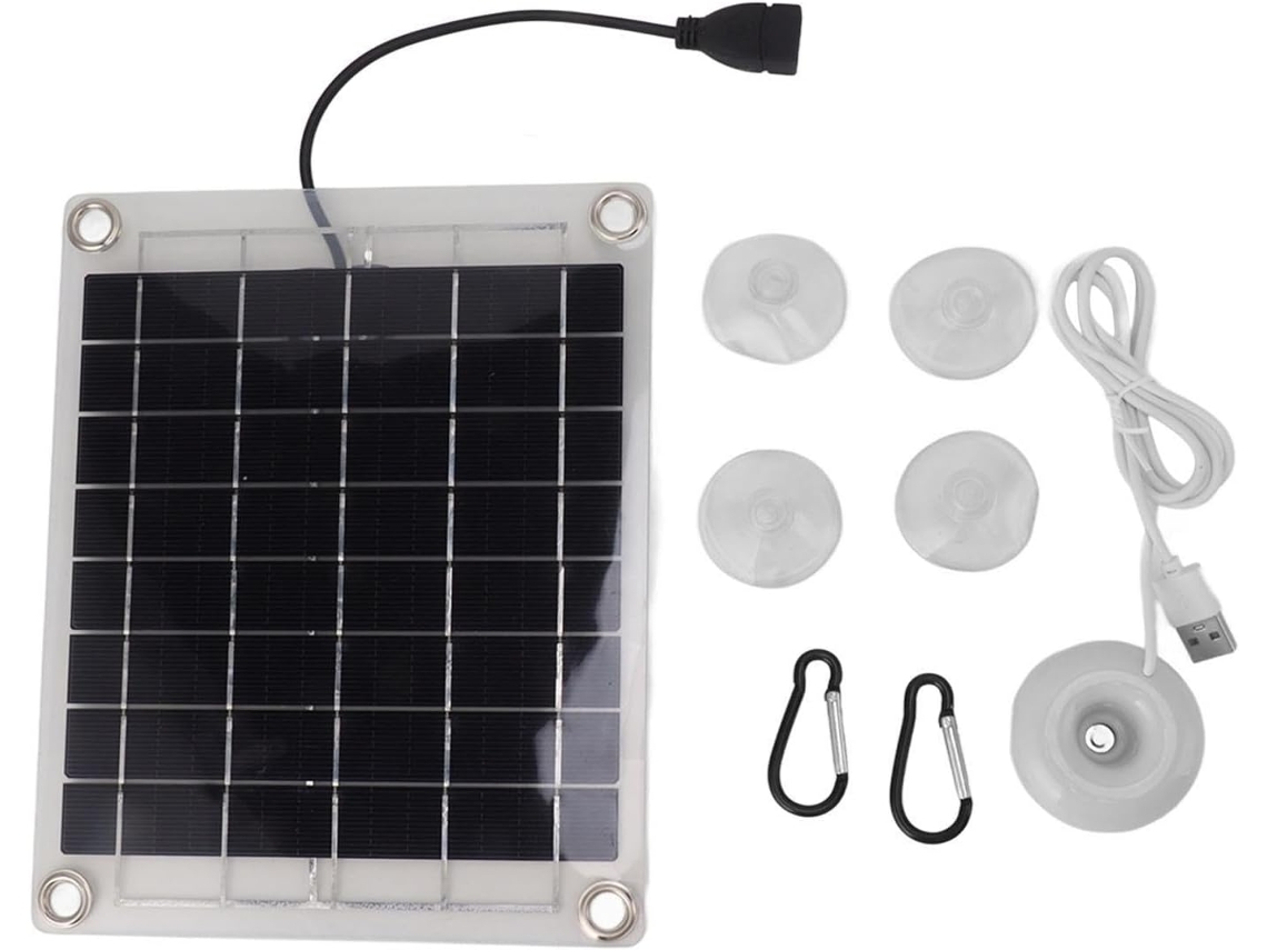 Umidificador Solar Flutuante Atomizador Usb De 20 W Com Painel Portátil Para Lago, Jardim E Aquário