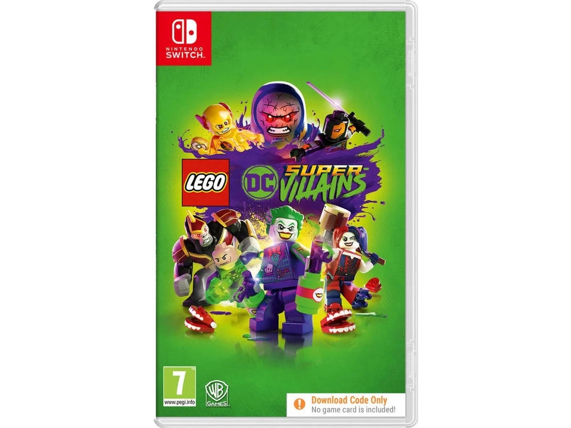 Jogo Nintendo Switch Lego DC Super Villains (Código de Descarga na Caixa)