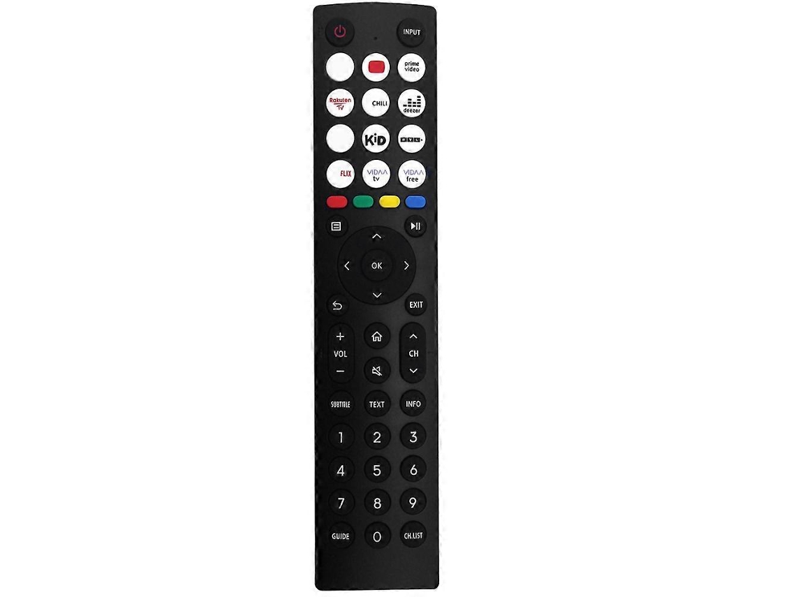 Controle Remoto En2p36h De Substituição Para Tv Led Lcd Smart Hisense (sem Voz).