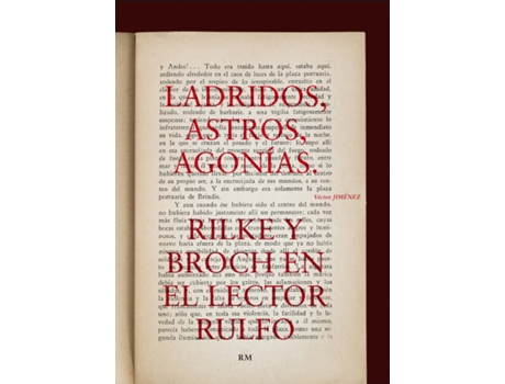 Livro Ladridos, Astros, Agonías de Víctor Jiménez (Espanhol)