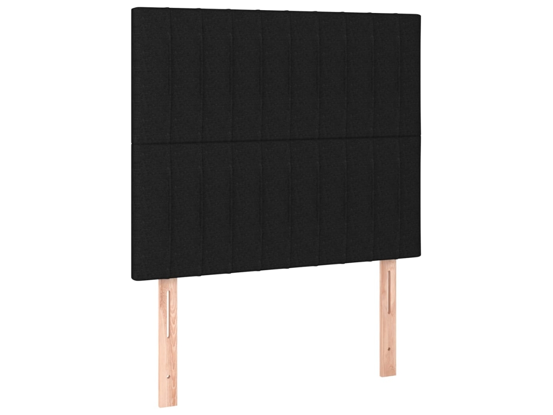 Cabeceira Preta 80x5x118/128 Cm Tecido MAISON EXCLUSIVE