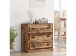 Vidaxl Buffet Madeira Antiga 70 X 35,5 X 67,5 Cm Derivados De Madeira