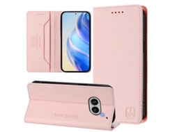 Rc01 Capa De Celular Dobrável Dupla Com Ventosa Magnética E Rfid Para Nothing Phone 2a