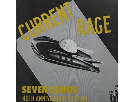 CURRENT RAGE - Seven Songs 40th Anniversary Edition VINIL AMARELO TRANSPARENTE Edição Especial