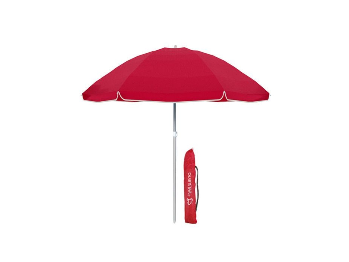 Guarda Sol De Praia 140 Cm Marbueno Em Vermelho Para Jardim E Piscina Marbueno Summer
