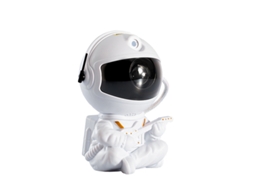 Projetor Galáxia Astronauta Branco, Estrela Incl. Aquaforge