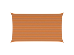 Conjunto 1 Sombra Externa Vidaxl Laranja Poliéster (7 X 4 M)